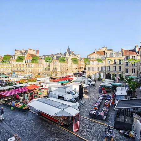 Le Saint-sauveur - Chaleureux 2 Pièces - Vidéoprojecteur Apartamento Caen